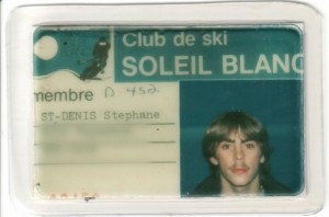 Stephane St-Denis Club de ski soleil blanc st-leonard